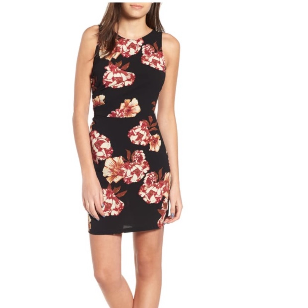 NWT sz XS LEITH floral minister dress